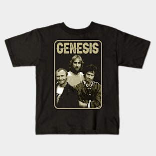 The Musical Box Moda Genesis Band Tees, Unlock a Pandora's Box of Progressive Rock Style Kids T-Shirt